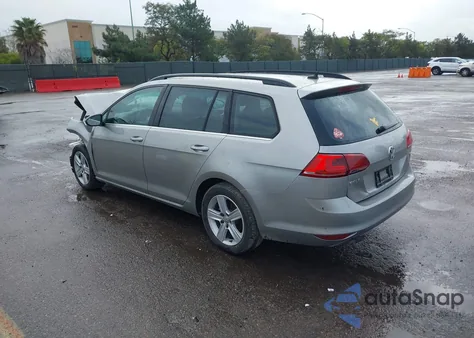 2015 Volkswagen Golf Sportwagen Tdi S 4-Door z USA, uszkodzony, nr VIN 3VWCA7AU7FM510224